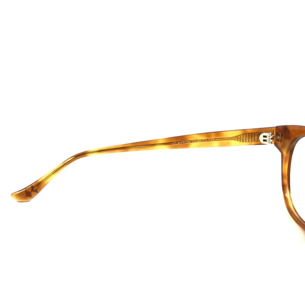 Denon Eyeglasses Frames CLAYTON 33 Light Tortoise Round Full Rim 48-22-145